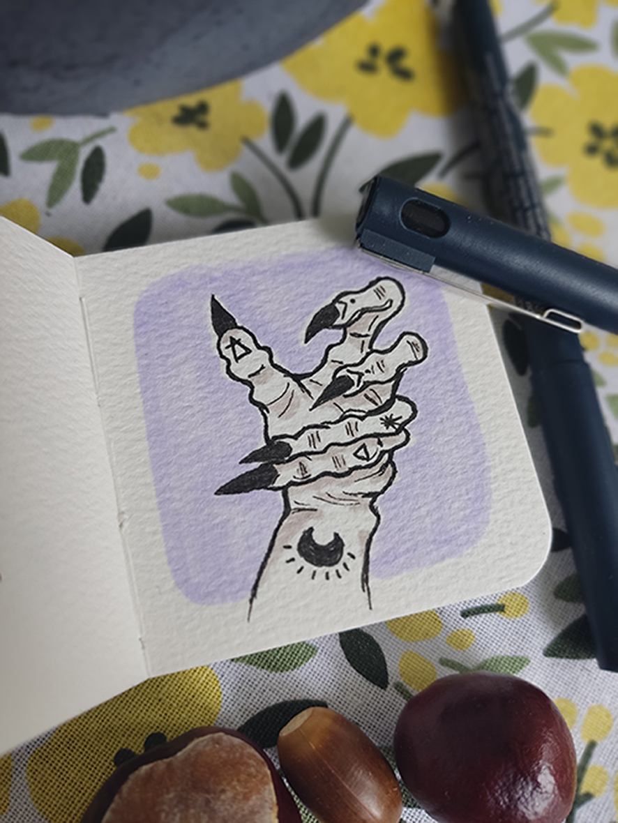 Zeichnung aus dem Sketchtober 2024