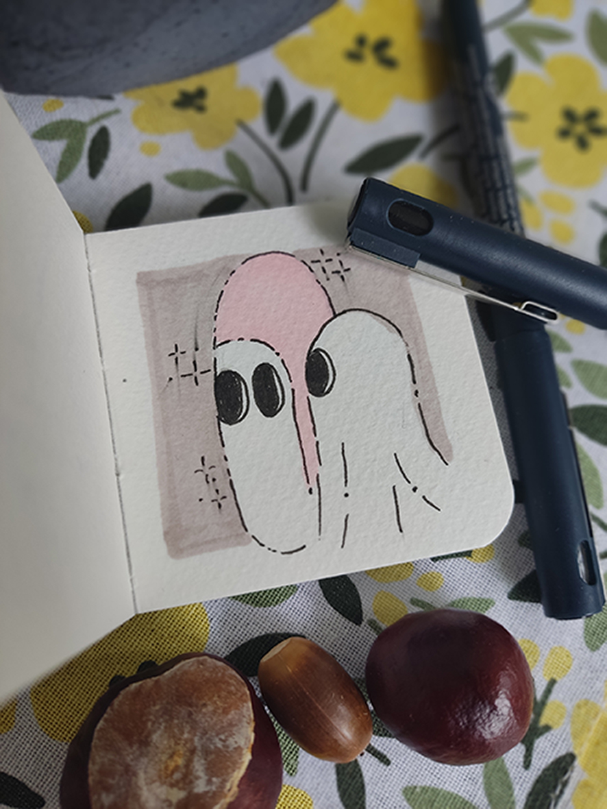 Zeichnung aus dem Sketchtober 2024