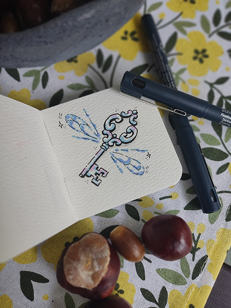 Zeichnung aus dem Sketchtober 2024