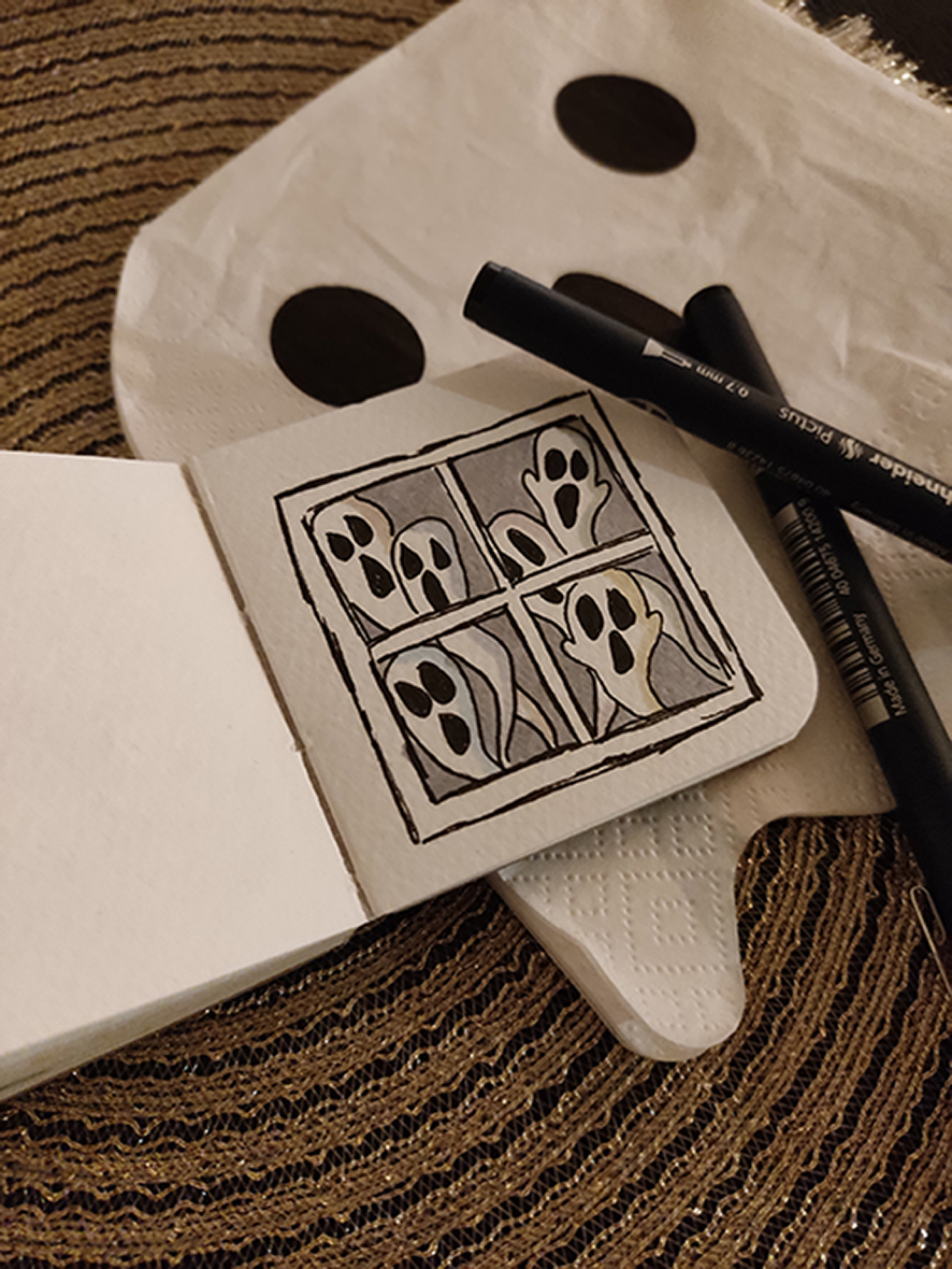 Zeichnung aus dem Sketchtober 2024