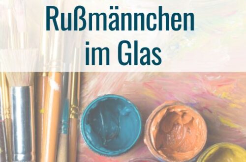 Fan-Art Malerei: Rußmännchen im Glas
